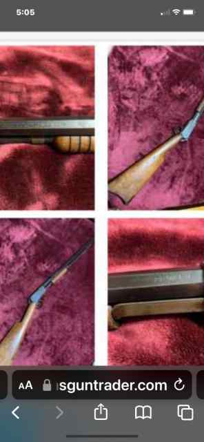 Winchester 1890. 22 wRF.   