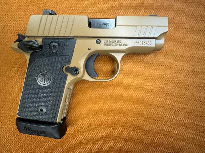 NEW IN BOX- Sig Sauer P238 Emperor Scorpion 380ACP