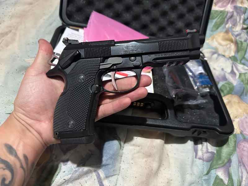 Beretta 92X Performance Black LTT Trigger Job