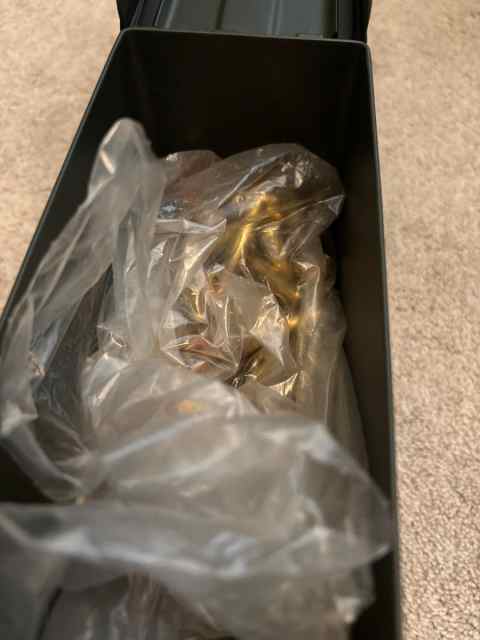 5.56 FMJ Winchester ammo with ammo box 280 rds 