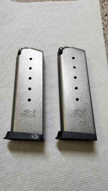 Kahr 6 round .45 mags