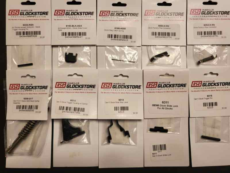 Glock Factory New Parts Assortment