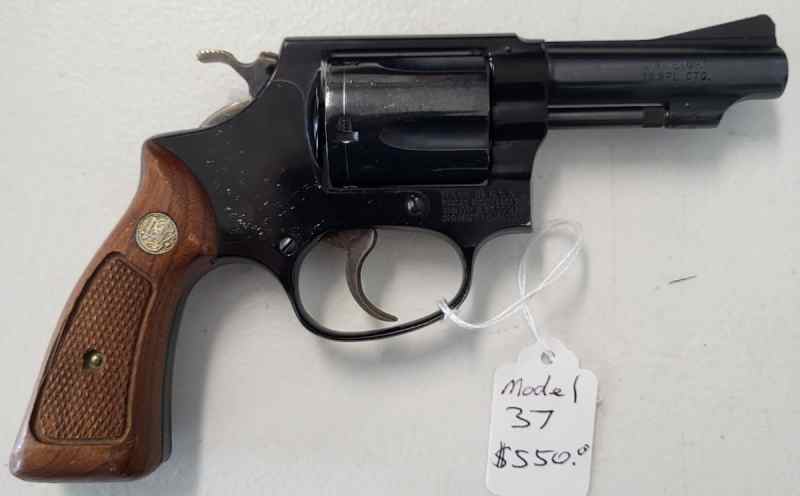 Rare S&amp;W Model  37 airweight 3&quot; Barrel 